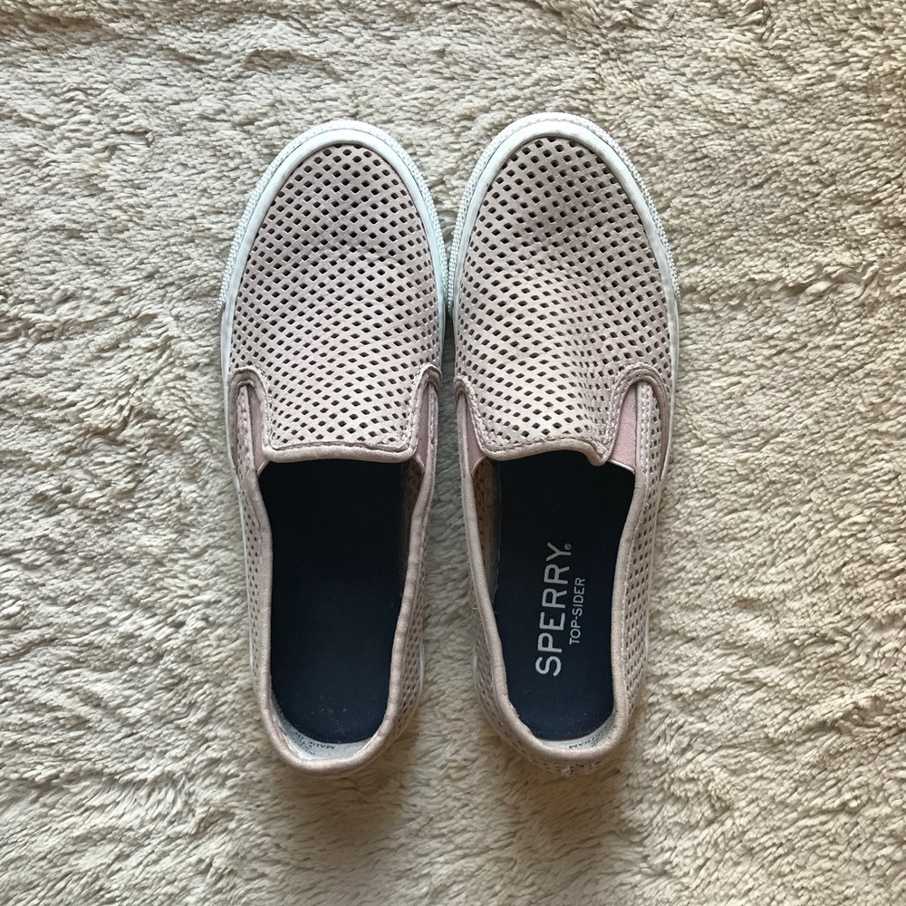 Sperry Women's Pink Slip-On Shoes